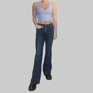 Gap High Rise Flare Jeans